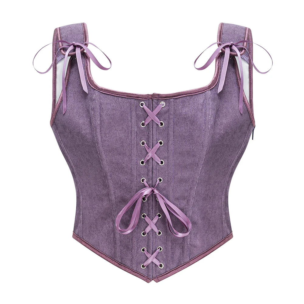 Corset lacé