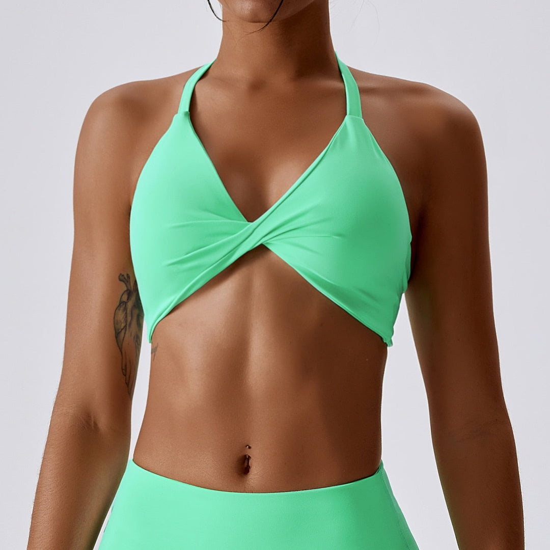 Soutien-gorge de sport triangle
