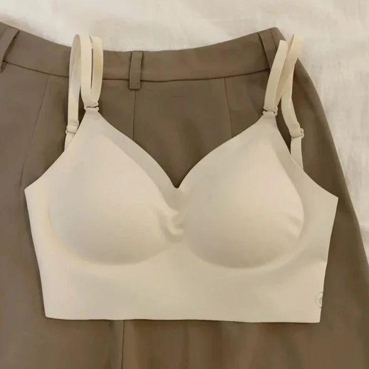Soutien-gorge push-up à dos profondément échancré