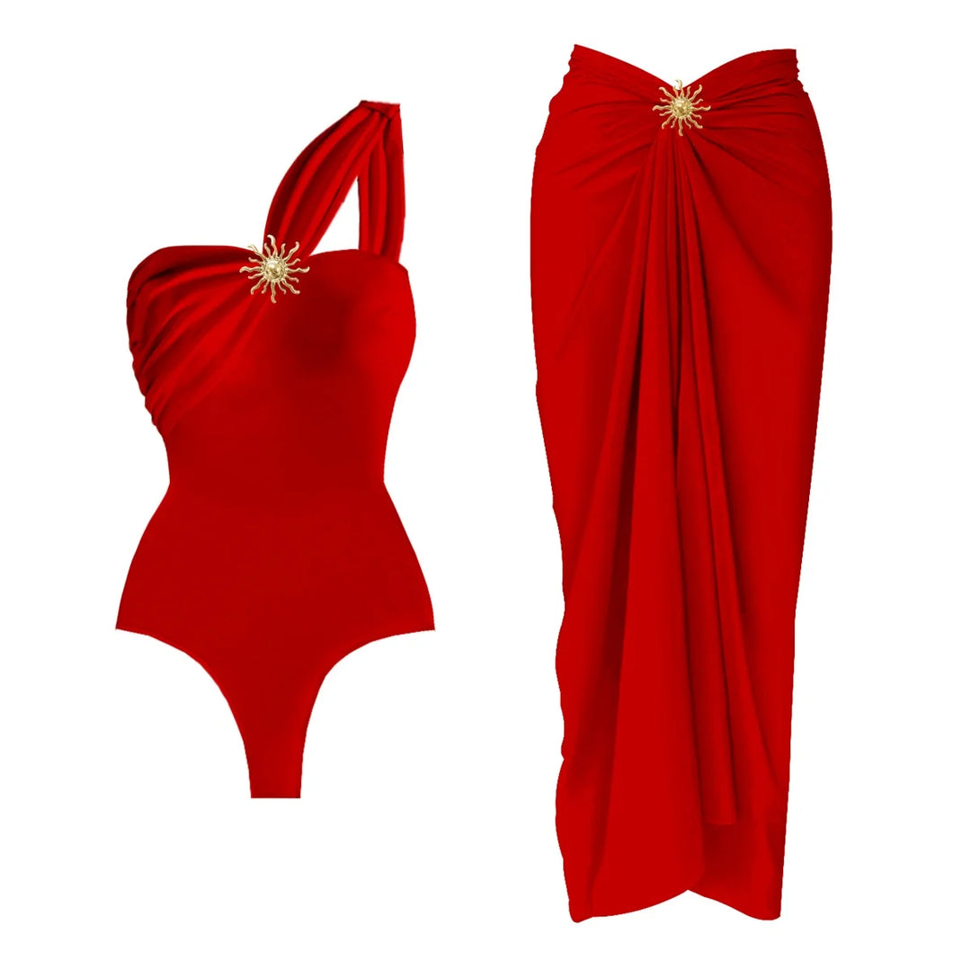 Ensemble de plage à soleil décoratif