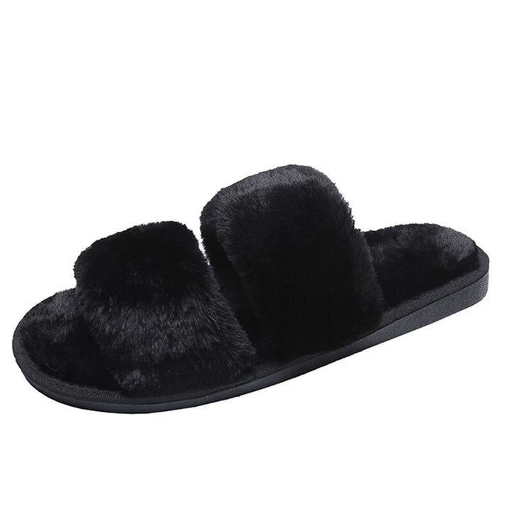Chaussons en fausse fourrure