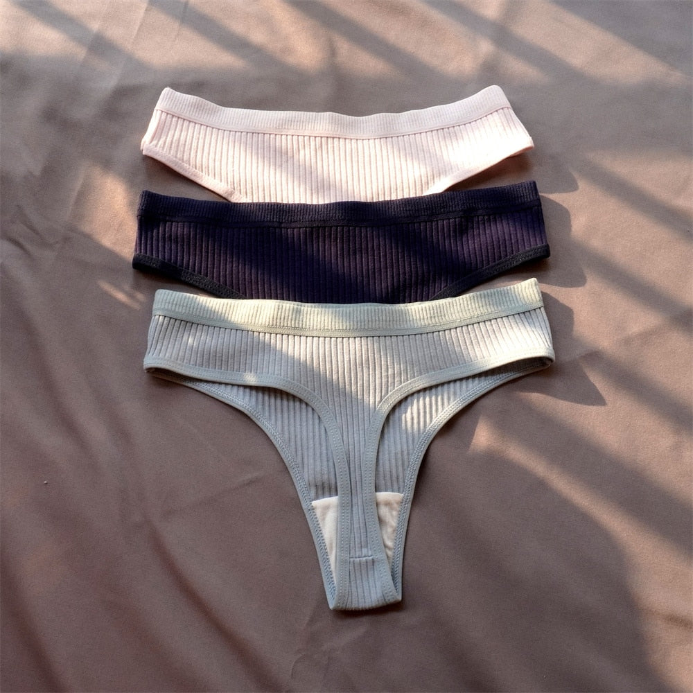 Pack de 3 culottes en coton