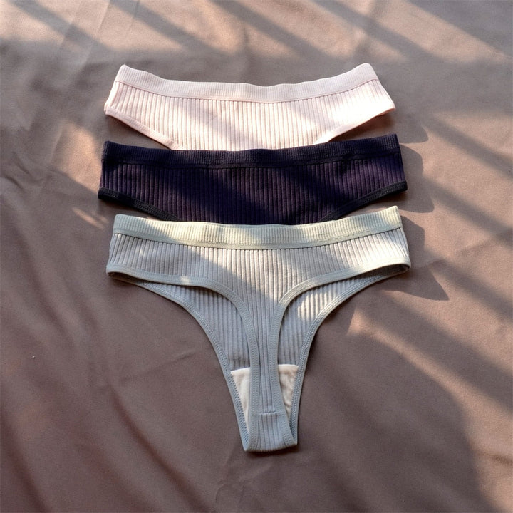 Pack de 3 culottes en coton