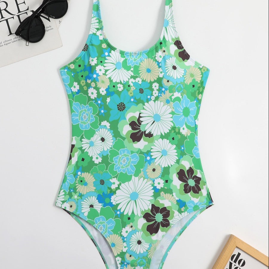 Maillot de bain une pièce coloré