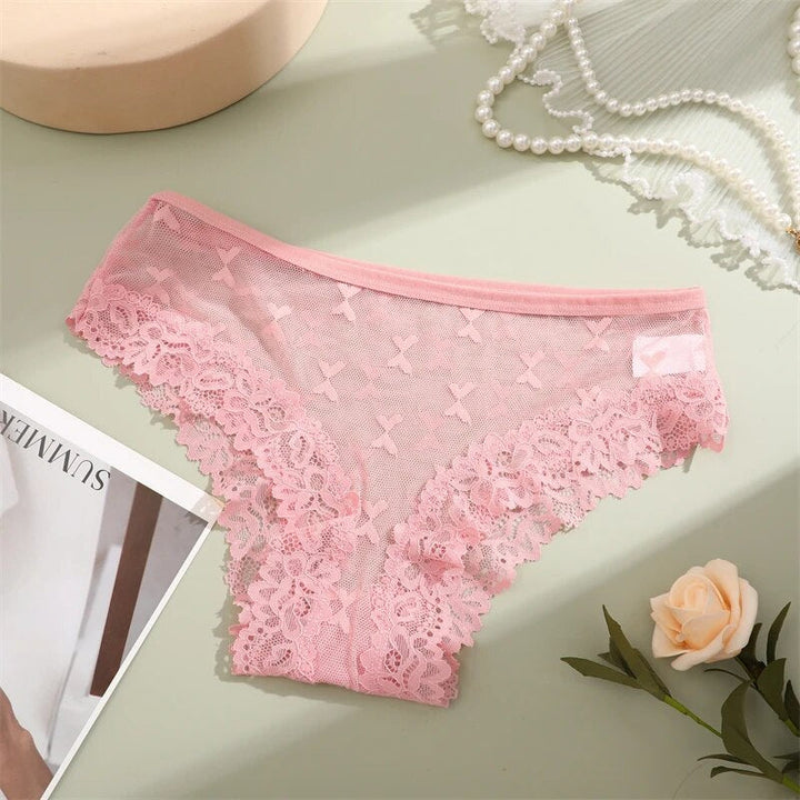 Culottes à finitions en dentelle
