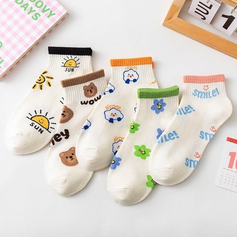 Chaussettes femme (5 paires)