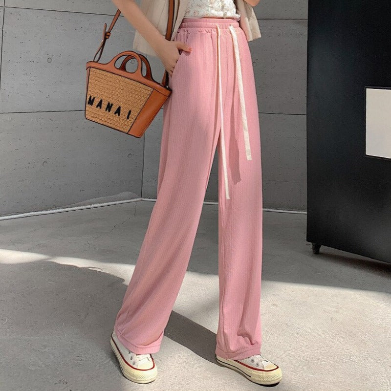 Pantalon ample coupe droite