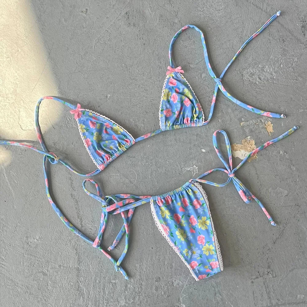 Bikini lacé