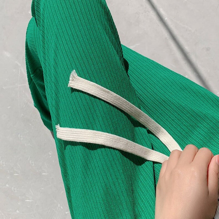 Pantalon ample coupe droite