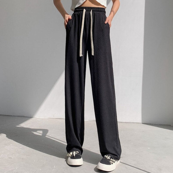 Pantalon ample coupe droite