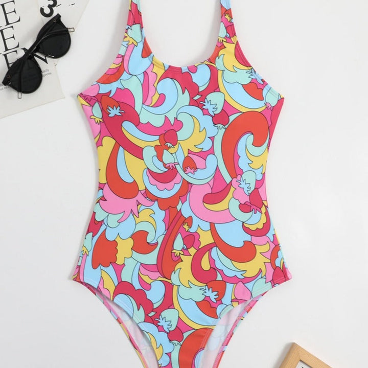 Maillot de bain une pièce coloré