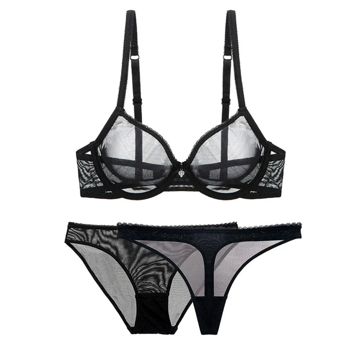 Ensemble de lingerie 4 pièces