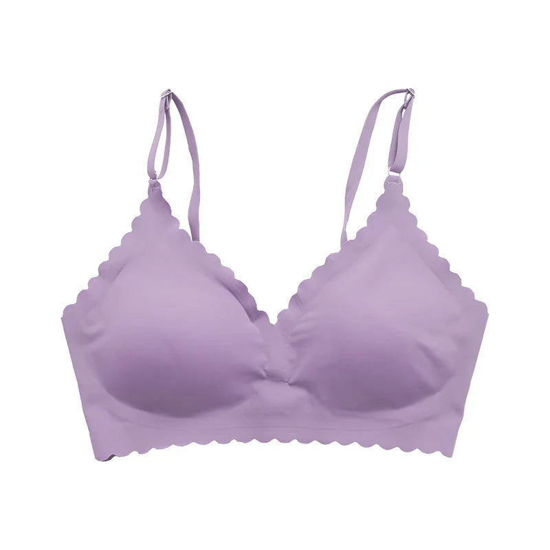 Soutien-gorge sans coutures à ligne irrégulière