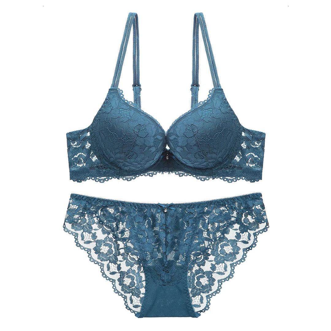 Ensemble de lingerie en dentelle push-up