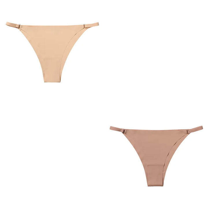 Strings unis sans coutures, lot de 2
