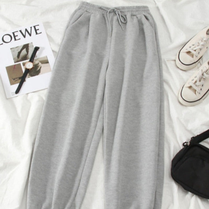 Pantalon de jogging ample à laçage