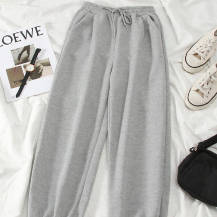 Pantalon de jogging ample à laçage
