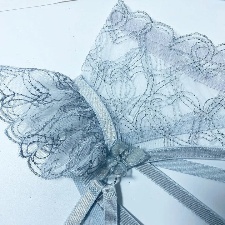 Ensemble de lingerie en dentelle 3 pièces