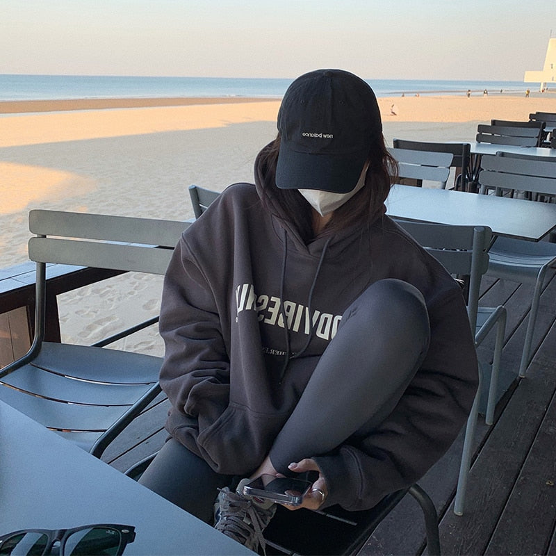 Sweat-shirt oversize à capuche
