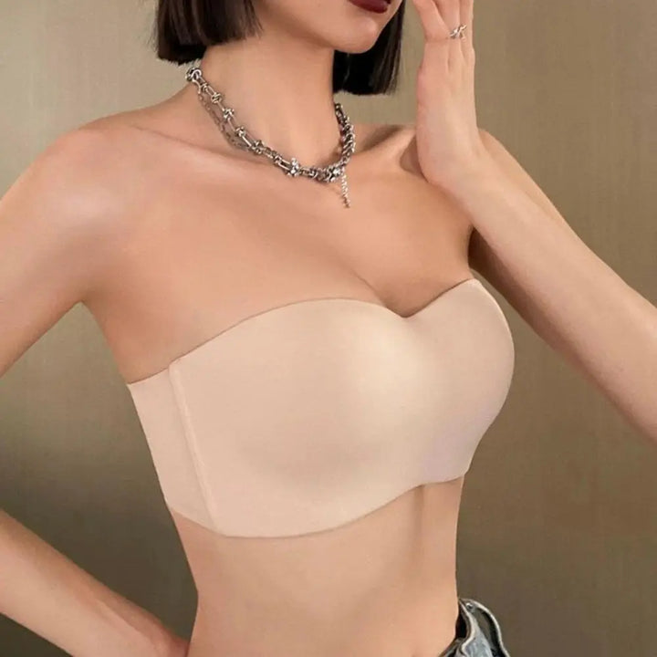 Soutien-gorge push-up sans couture Tube
