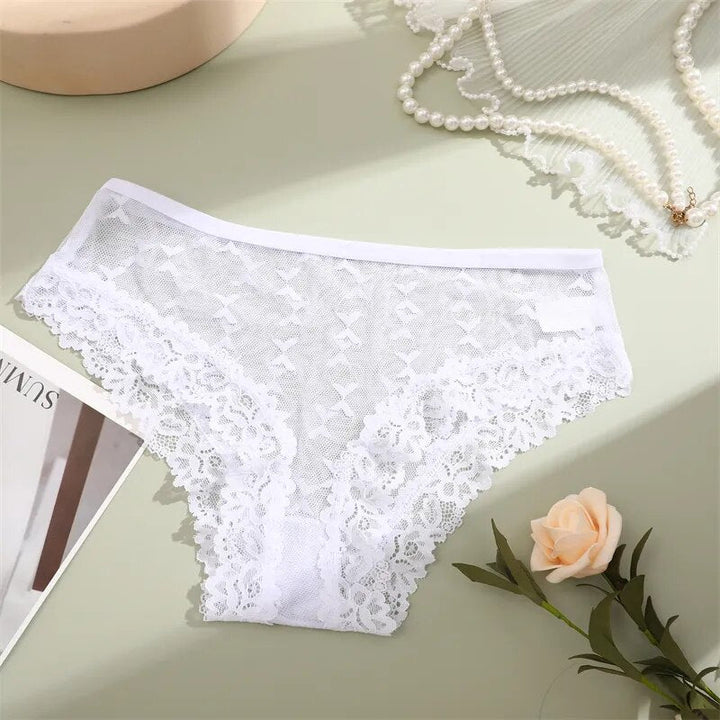 Culottes à finitions en dentelle