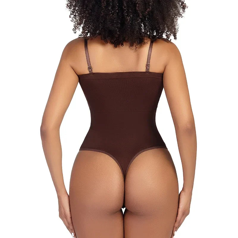 Body sculptant à bretelles amovibles