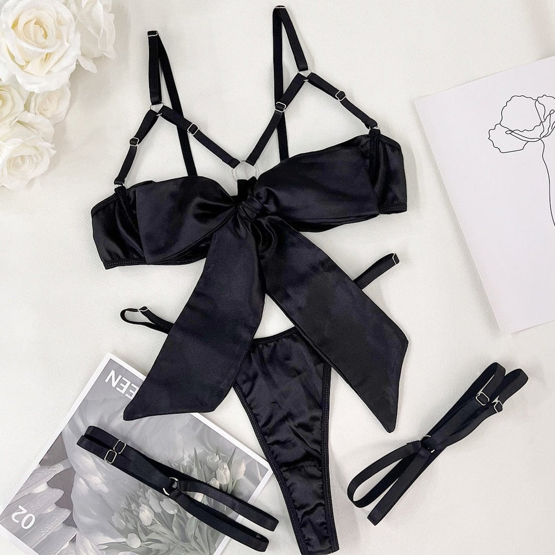 Ensemble de lingerie à nœud