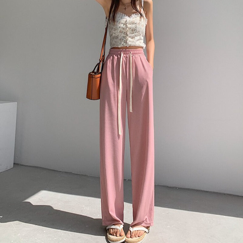 Pantalon ample coupe droite
