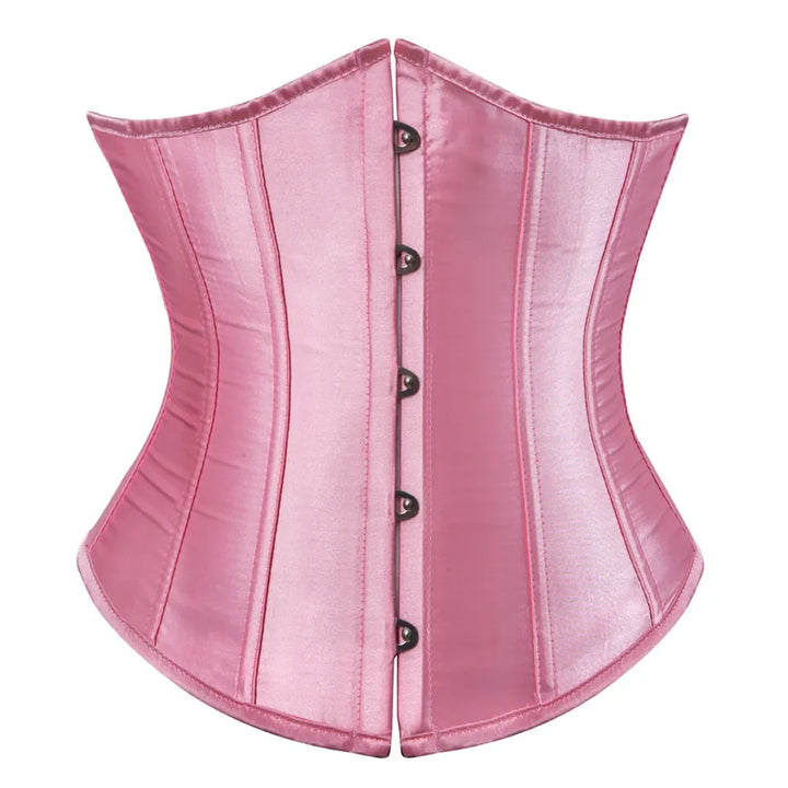 Corset sculptant à fermeture busk traditionnelle et armatures