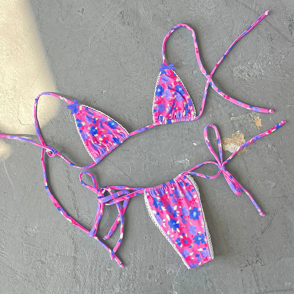 Bikini lacé
