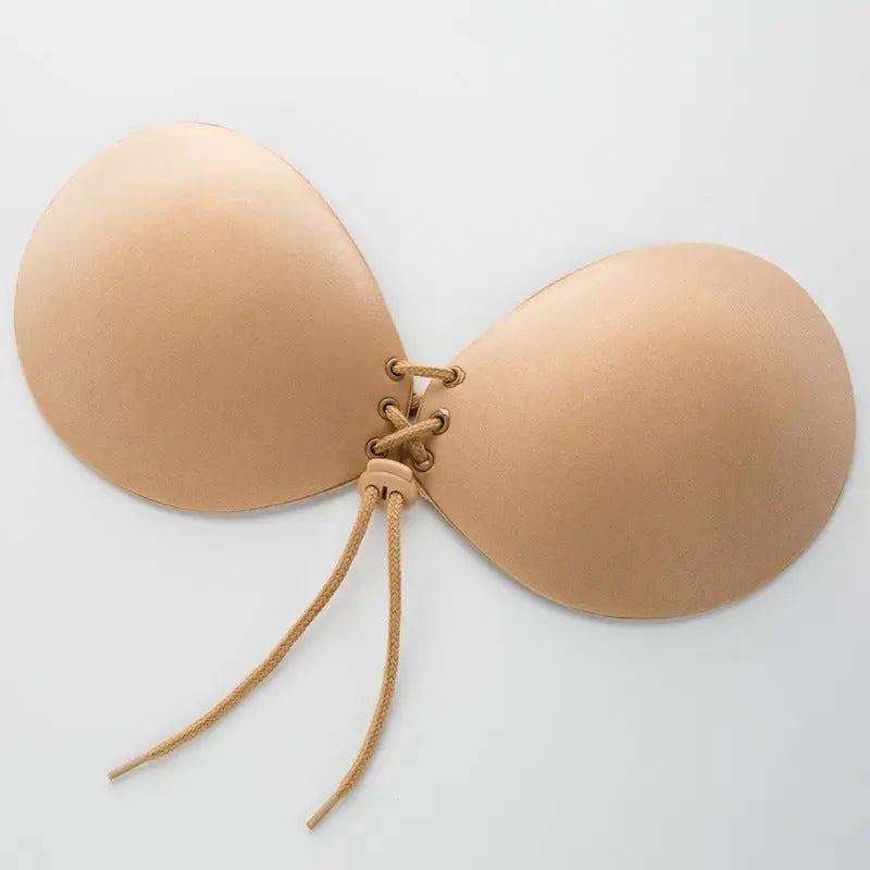 Soutien-gorge adhésif push-up avec serrage