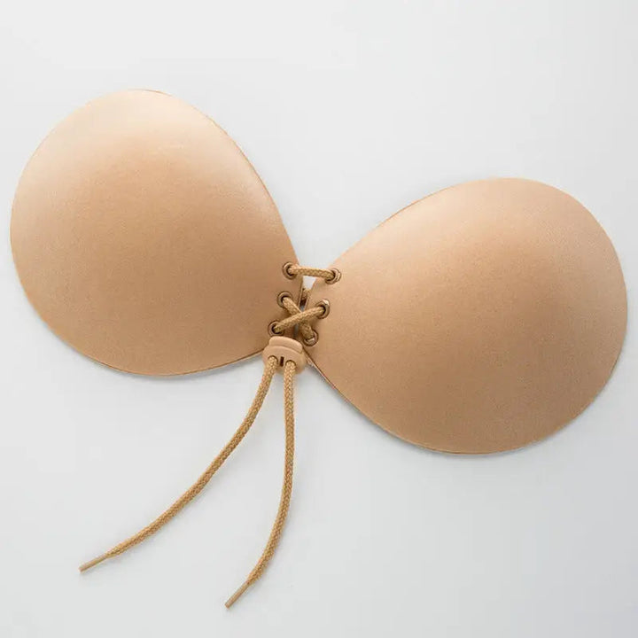 Soutien-gorge adhésif push-up avec serrage