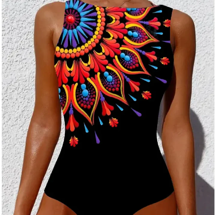 Maillot de bain une pièce imprimé