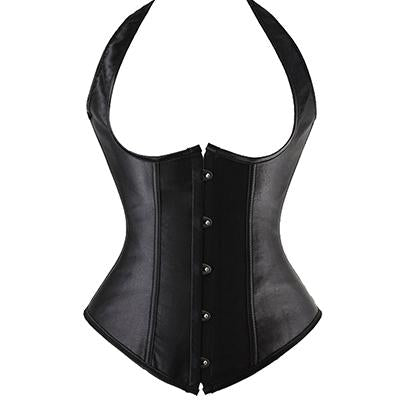 Corset en cuir