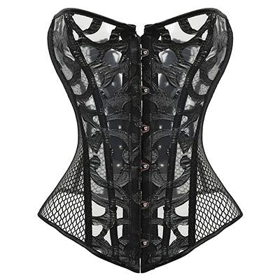Corset en cuir