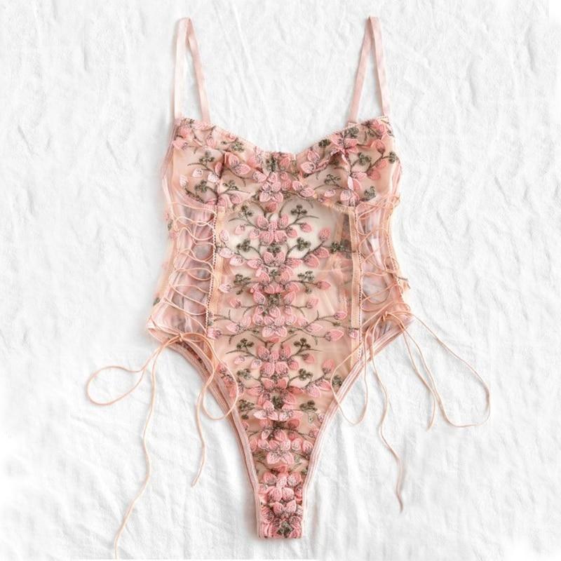 Body avec broderie