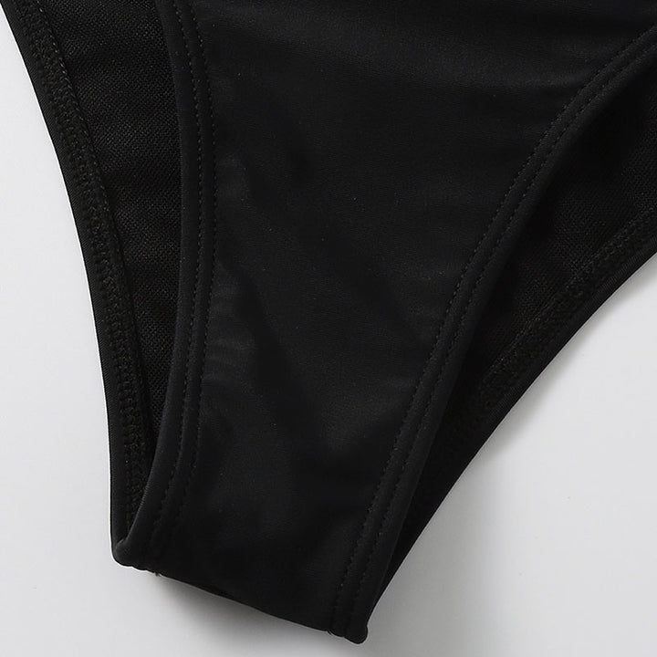 Maillot de bain deux pièces à volant