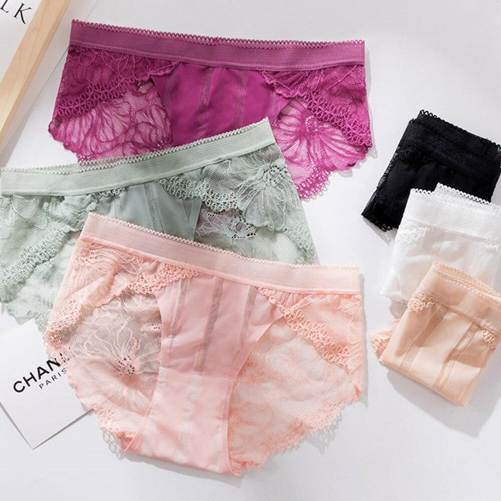 Culotte en dentelle 3 pièces