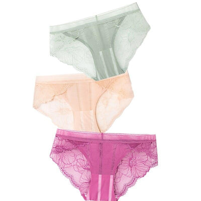 Culotte en dentelle 3 pièces