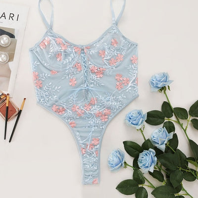 Body avec broderie florale