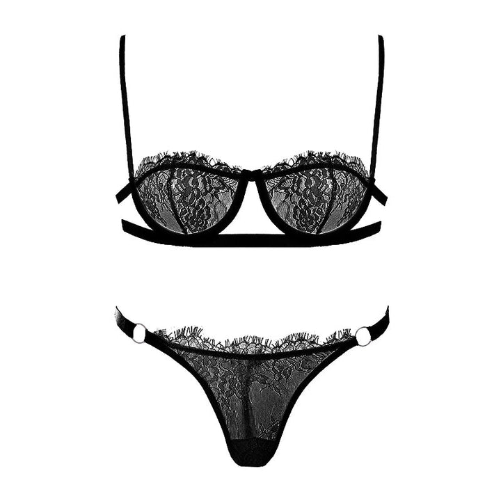 Un ensemble de sous-vêtements en dentelle