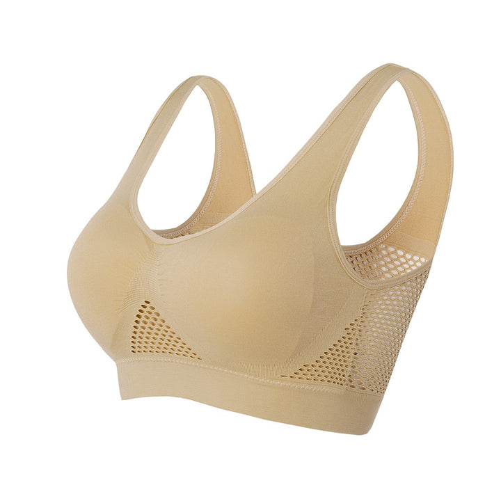 Soutien-gorge de sport avec filet