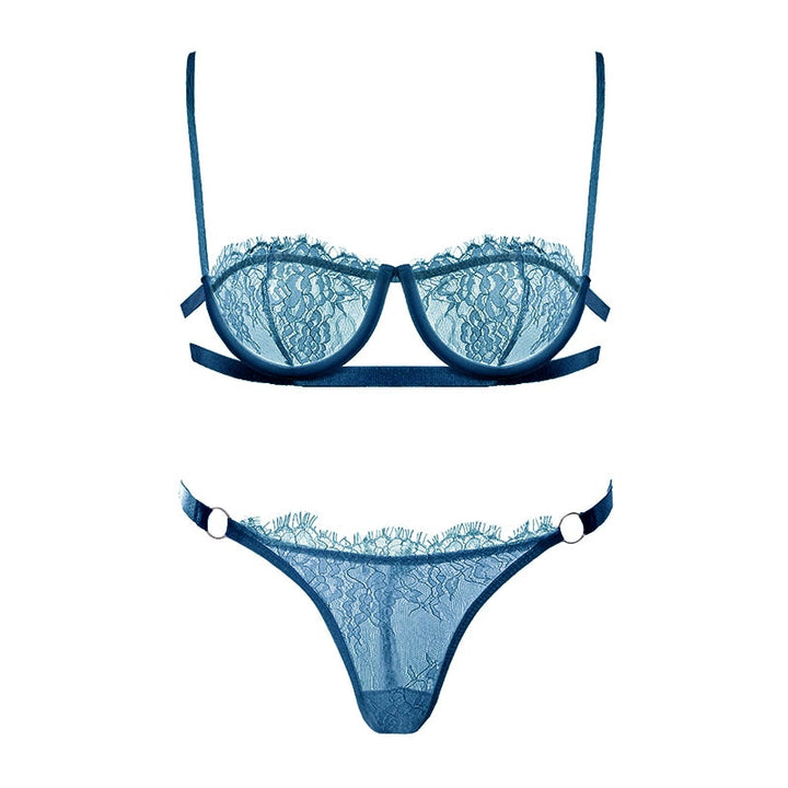 Un ensemble de sous-vêtements en dentelle