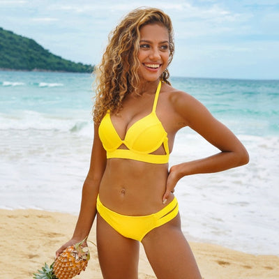 Maillot de bain deux pièces bikini