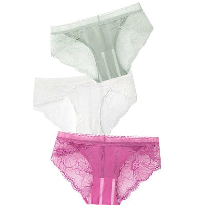 Culotte en dentelle 3 pièces