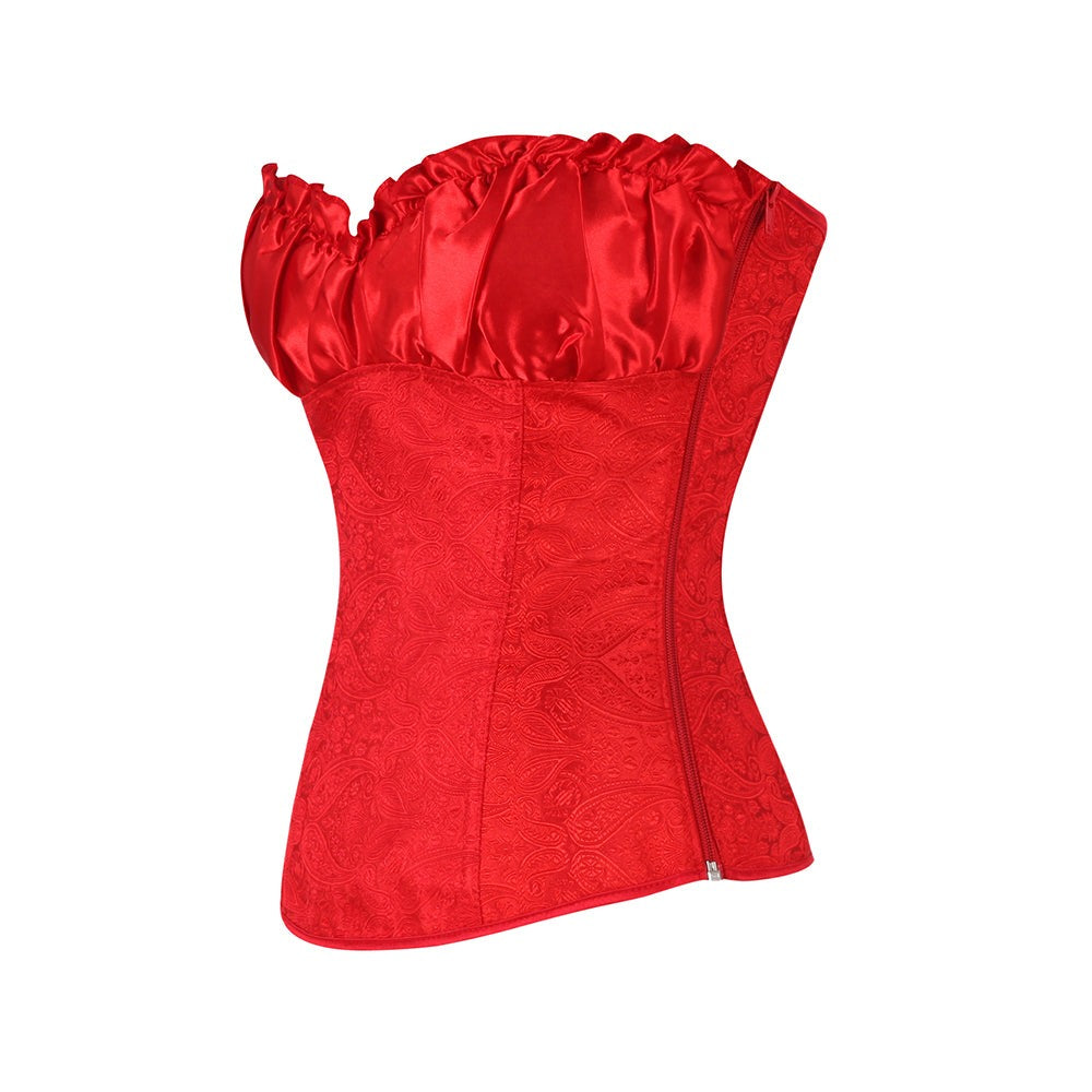 Corset en satin