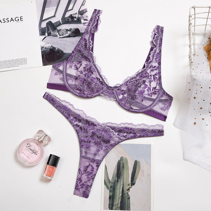 Ensemble de lingerie en dentelle