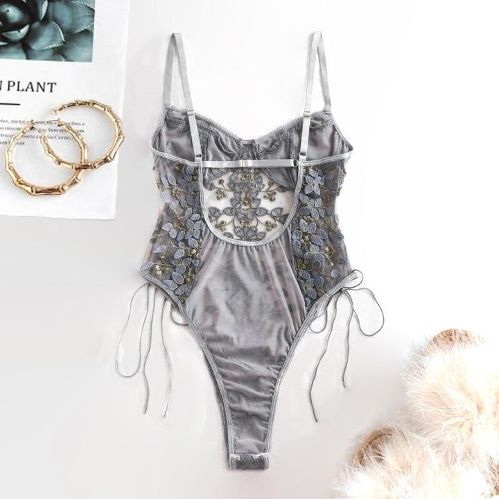 Body avec broderie