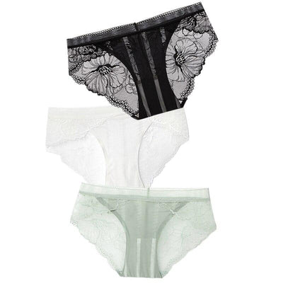 Culotte en dentelle 3 pièces
