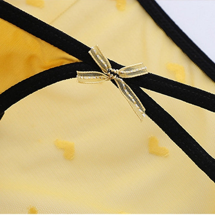 Slip avec un motif coeur